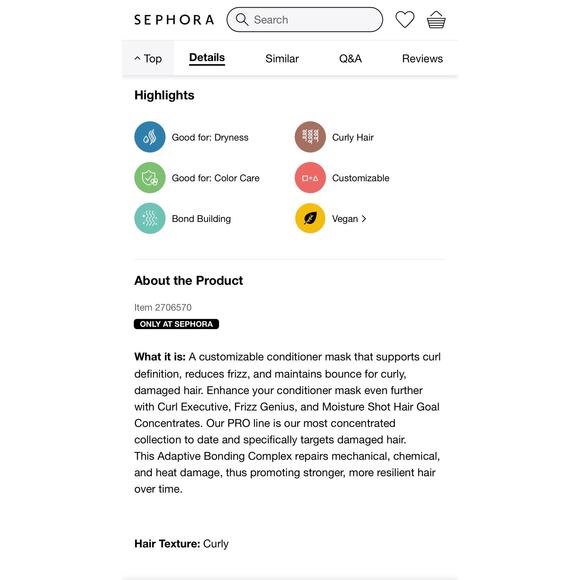 Function of Beauty NEW Curly Hair Recovery Conditioner Mask B3 Bonding –  7 OZ - Picture 7 of 12